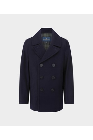 울 피코트 (네이비) (BBCZMNF402)