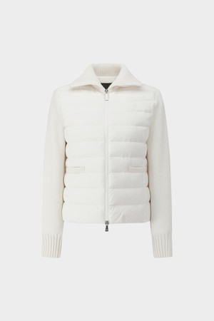 [여성] 니트블록점퍼 (아이보리) (BBOPWBF403)