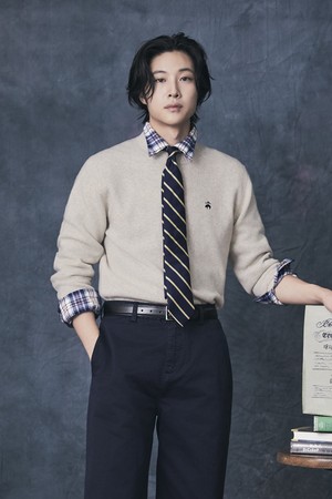 [Online Exclusive] 울 솔리드 풀오버 (아이보리) (BBWRMOF413)