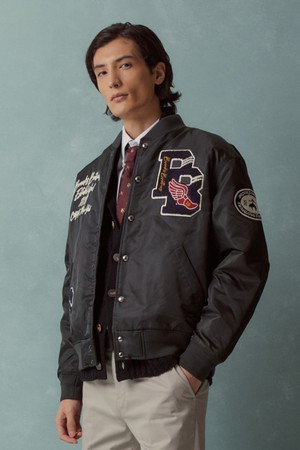 바시티점퍼 (카키) (BBOTMBF304)