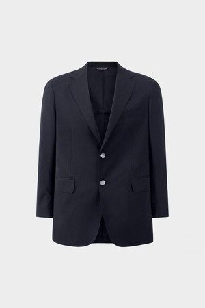 클래식핏 싱글 3버튼 은장 블레이저 (네이비) (BBJBMNZ503)