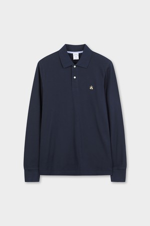 코튼 피케 폴로셔츠 (네이비) (BBNTMFF302)