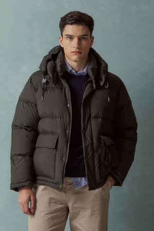 베이직 다운점퍼 (카키) (BBOPMBF404)