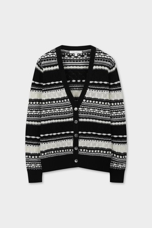 [여성] 울 멀티 스티치 가디건 (멀티) (BBWCWFF401)