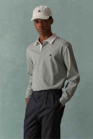 럭비티셔츠 (그레이) (BBNTMBZ103)