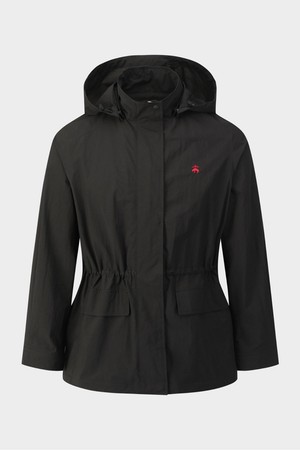 [여성] 후드 사파리 재킷 (블랙) (BBOTWBG101)