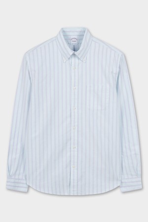 프라이데이 옥스포드 패턴 스트라이프 셔츠 (라이트블루) (BBTHMMG103)