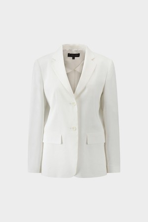 [여성] 리넨 싱글재킷 (화이트) (BBJSWBG101)