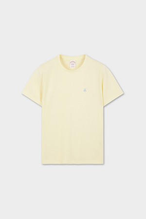 [여성] 코튼 크루넥 반팔 티셔츠 (옐로우) (BBNPWBG201)