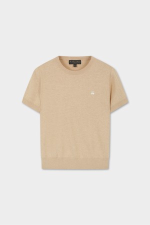 [여성] 솔리드 풀오버 반팔 (베이지) (BBWRWBG203)