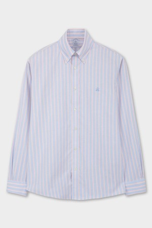 논아이론 옥스포드 스트라이프 셔츠 (블루) (BBTHMMG104)