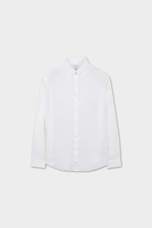 베어드 맥넛 아이리쉬 린넨 로고 셔츠 (화이트) (BBTHMMG201)