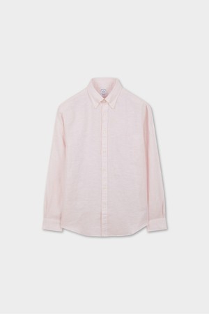 베어드 맥넛 아이리쉬 린넨 로고 셔츠 (핑크) (BBTHMMG201)