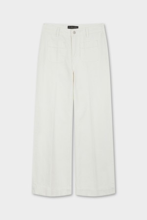 [여성] 포켓 화이트 데님 (화이트) (BBPDWBG101)