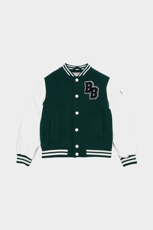 [키즈] BB 바시티 재킷 (그린) (BBOJKB2620IDF)
