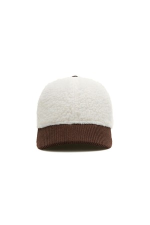 [키즈] BB 퍼 볼 캡 (화이트) (BBACKG2868ADF)