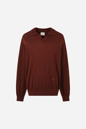 비토리오 카라 니트(BURGUNDY)_WINE-a