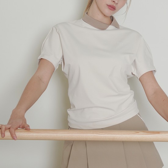 [3차 리오더]VOLUME RAGLAN COLLAR-T _IVORY