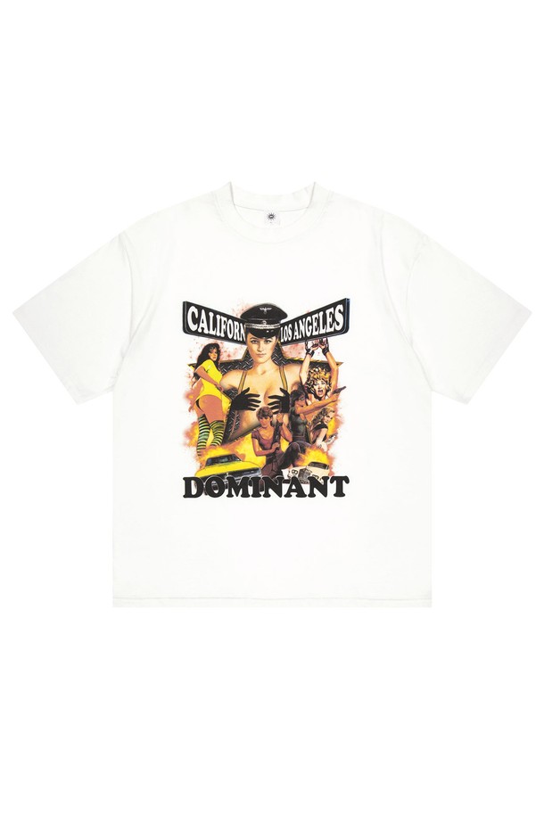 DOMINANT - 반소매 티셔츠 - California Tee White