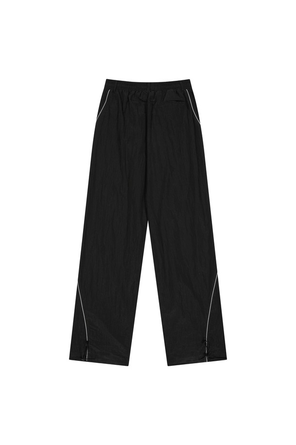 DOMINANT - 캐주얼팬츠 - Silk Wave Double Pants_Black Gray