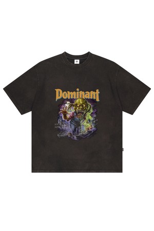 Vintage Washing Goosebumps Tee Black