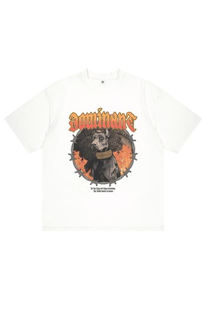 Doberman Tee White