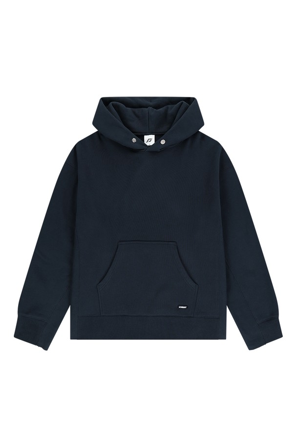 DOMINANT - 긴소매 티셔츠 - Small Logo Hoodie Navy