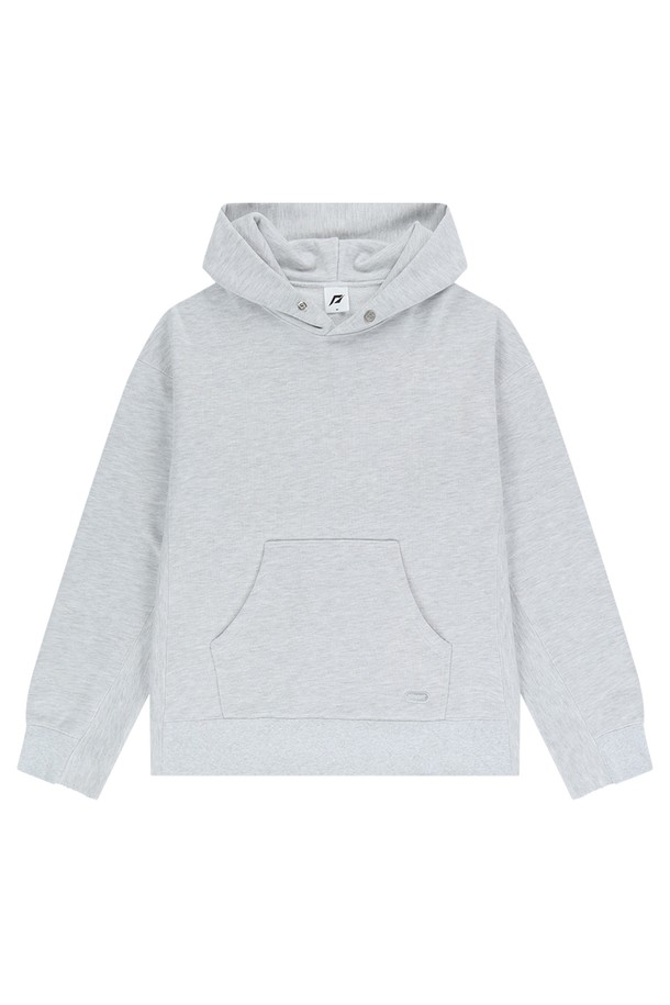 DOMINANT - 긴소매 티셔츠 - Small Logo Hoodie Light Gray