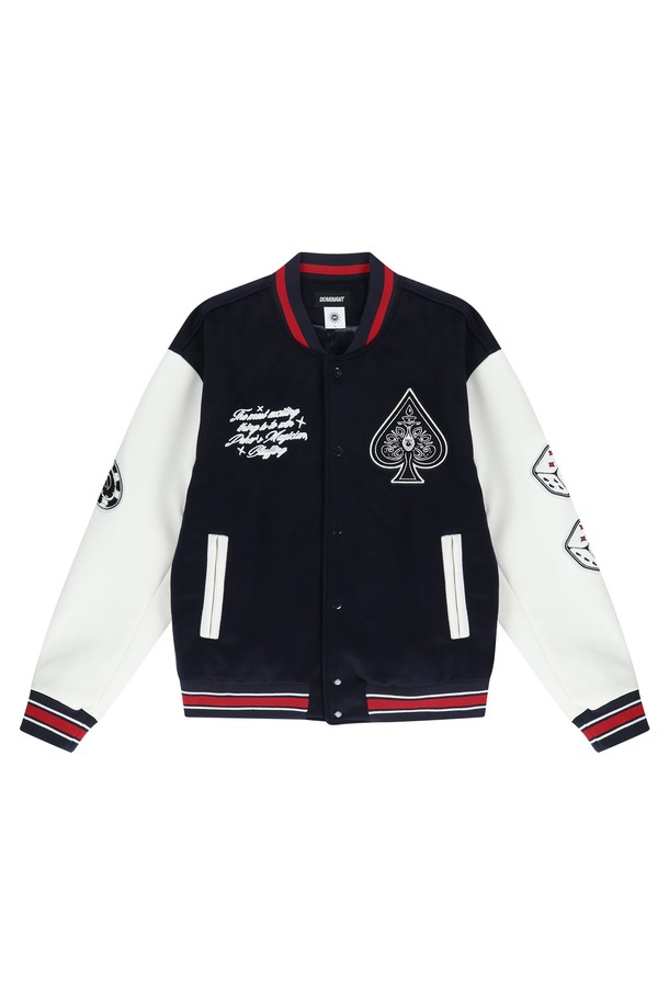 DOMINANT - 자켓 - Las Vegas Varsity Jacket Navy