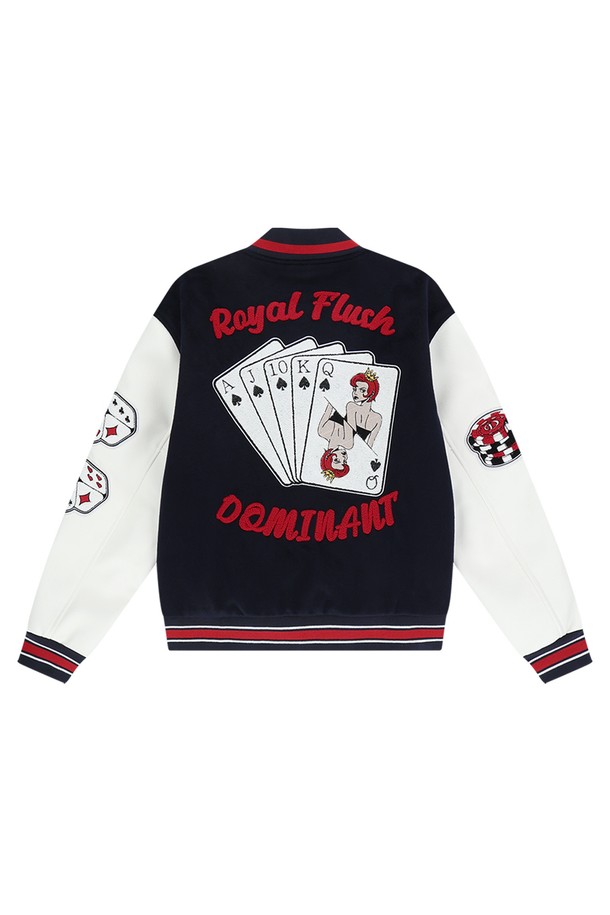 DOMINANT - 자켓 - Las Vegas Varsity Jacket Navy