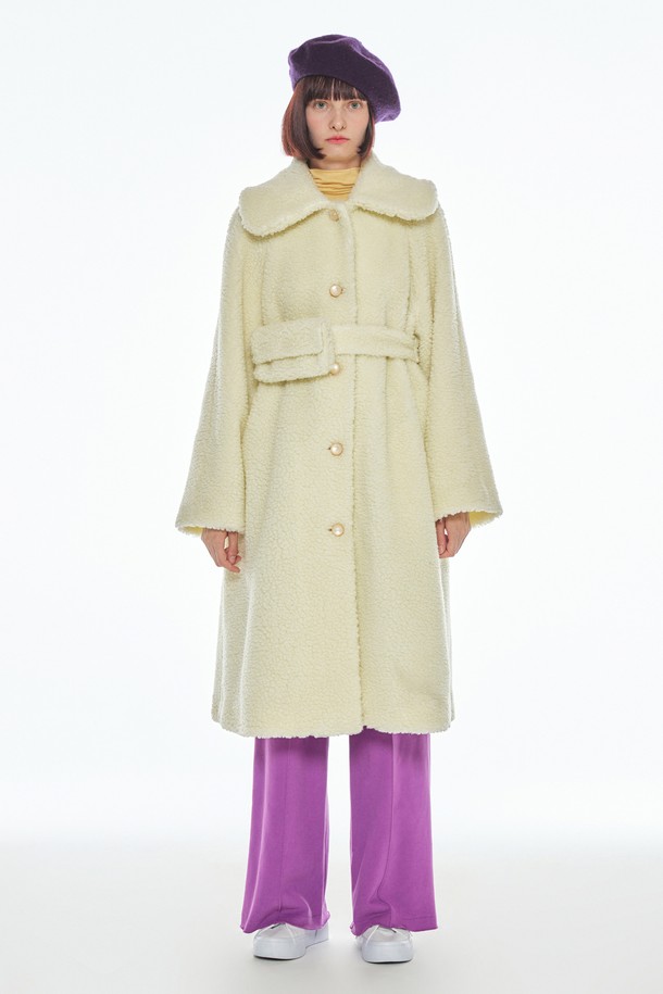 make a toast - 코트 - [22FW] Dumble Maxi coat - IVORY