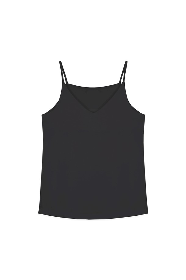 make a toast - 민소매티셔츠 - [22SS] SILK SLEEVELESS BLOUSE - Black