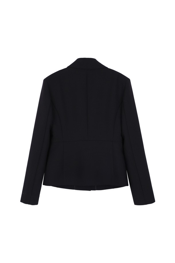 make a toast - 자켓 - [22SS] SLIM SHORT JACKET - Black