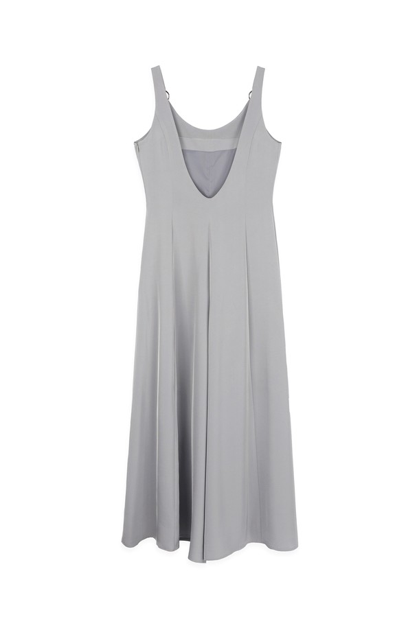 make a toast - 점프수트 - [22SS 1차 리오더] SILKY AND WIDE JUMPSUIT - Gray