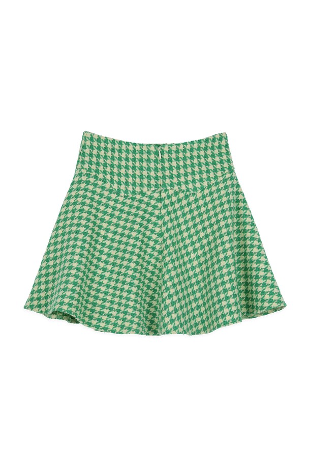 make a toast - 미니스커트 - [22SS] FLARE SKIRT - Yellowish green