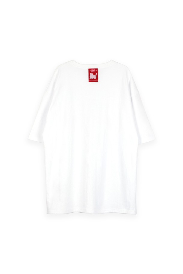 make a toast - 반소매 티셔츠 - [22SS] TIGER BOXY T-SHIRTS - White