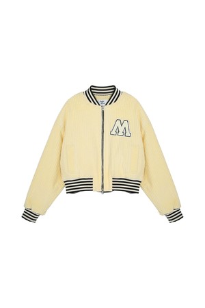 Logo M Corduroy Stadium Jumper MBBFJP003LY