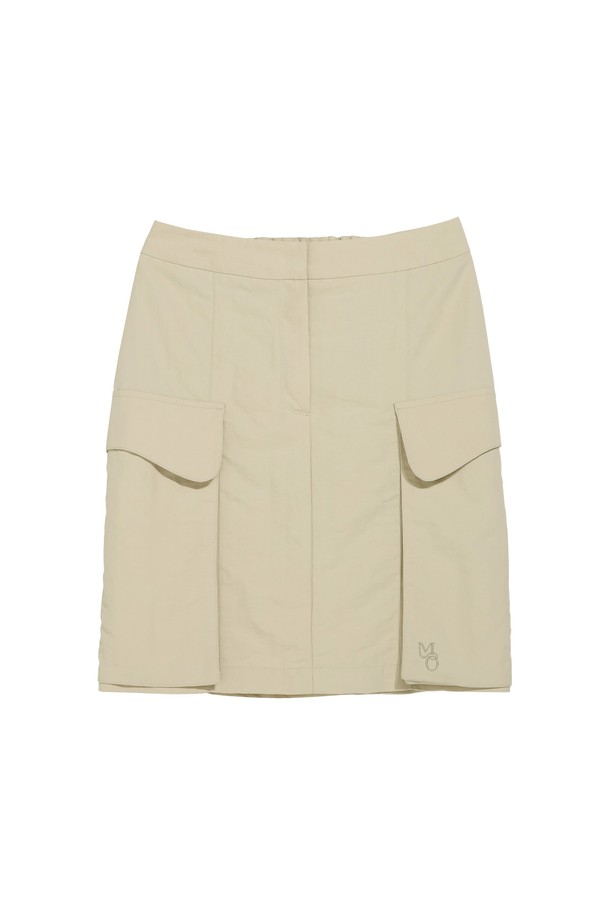 make a toast - 미니스커트 - Big Cargo Slim Mini Skirt BEIGE MBCSSK001BE