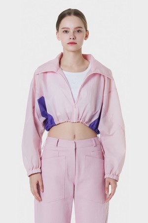 Crop String Anorak Jumper PINK MBCSJP001PK