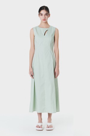 Cutout maxi line dress MINT MBCSOP003MT