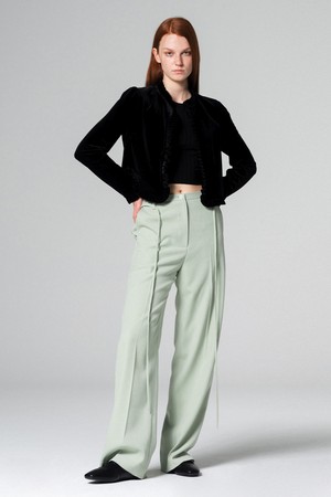 Comfy wide-fit pants MINT WBCFPA003MT