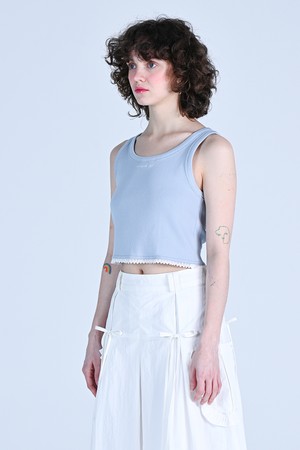 [24SS]  PETIT SLEEVELESS TOP LIGHT BLUE WBDSTP003LB