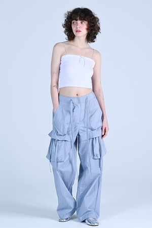 [24SS] BUBBLE GUM POCKET PANTS LIGHT BLUE WBDSPA003LB