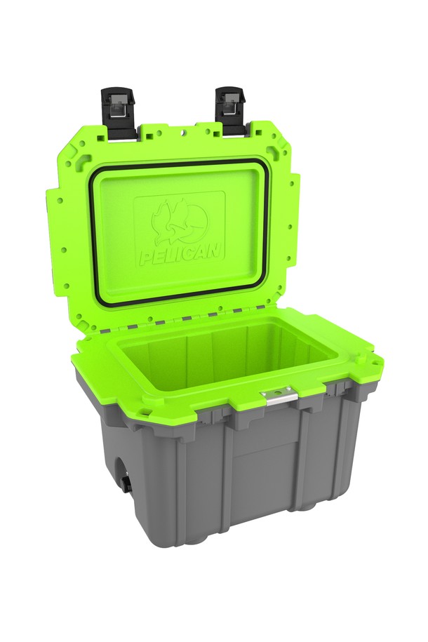 펠리칸 엘리트 쿨러 아이스박스 30QT(31.18L)는 캠핑과 피싱에 적합한 아이스박스/쿨러입니다. 플라스틱 소재로 제작되었으며, 보냉, 방수, 보온 기능을 갖춰 내용물을 안전하게 보관합니다. White/Gray, Tan/White, Dark Gray/Green 등 7가지 다채로운 색상으로 제공되며, 이중 손잡이 시스템, 4개의 컵홀더, 낚시자 눈금, 스테인리스 하드웨어, 경사형 배수구, 래치 잠금 방식, 병따개 등 실용적인 디자인을 자랑합니다.
