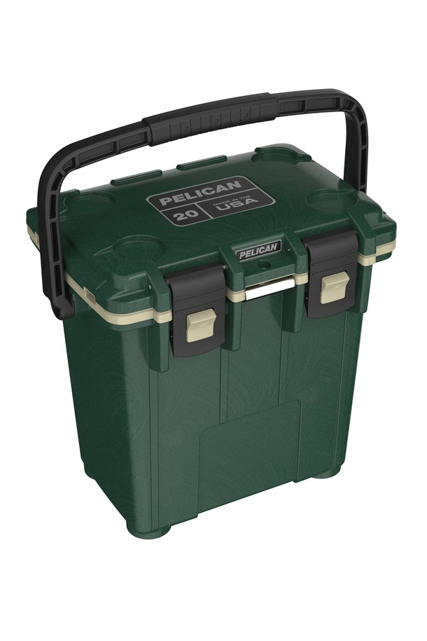 펠리칸 엘리트 쿨러 아이스박스 20QT(20.35L)는 캠핑, 아웃도어, 여행 등 다양한 용도로 사용하기에 적합한 아이스박스입니다. 로토몰딩 구조와 우레탄폼 단열, 고무 개스킷 실링으로 뛰어난 보냉 성능을 제공하며, 스테인리스 잠금장치와 푸시앤리프트 래치 시스템으로 편리하게 사용할 수 있습니다. 화이트/그레이, 탄/화이트 등 7가지 다채로운 색상으로 출시되어, 사용자의 취향에 맞는 선택이 가능합니다.
