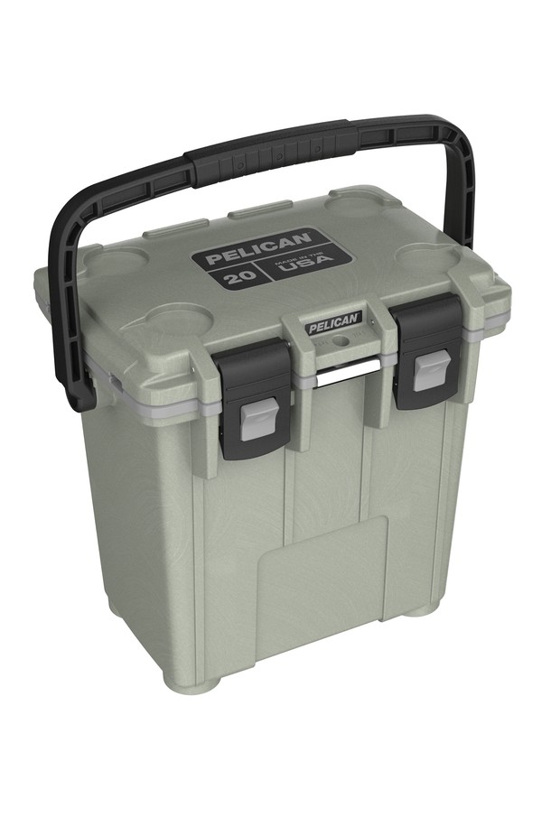 펠리칸 엘리트 쿨러 아이스박스 20QT(20.35L)는 캠핑 및 아웃도어 활동에 적합한 보냉/보온 기능을 갖춘 아이스박스입니다. 회전 성형 구조와 인체공학적 디자인, 우레탄 폼 단열, 압력 해제 시스템, 미끄럼 방지 패드, 병따개 내장, 스테인리스 스틸 하드웨어, 손쉬운 래치 시스템을 갖추어 사용 편의성을 높였습니다. White/Gray, Tan/White, Dark Gray/Green, Pacific Blue/Gray, Hunter Green/Tan, Sage/Gray, Cement/White 7가지 색상으로 제공되며, 20QT(20.35L) 용량으로 넉넉한 수납 공간을 제공합니다.
