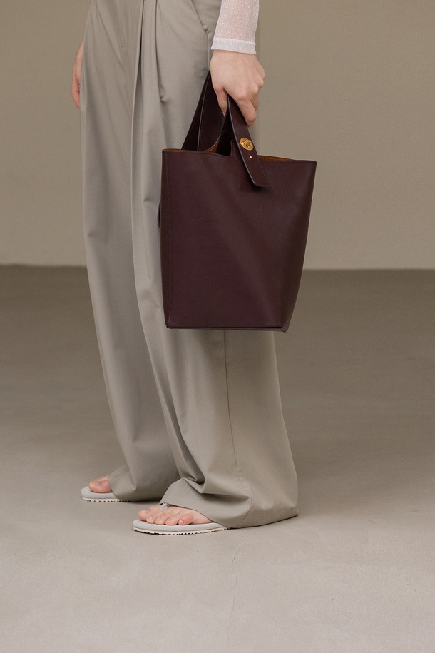 RE:FRAME - 숄더백 - 2way Leather Bucket Bag Italy Leather _ Wine