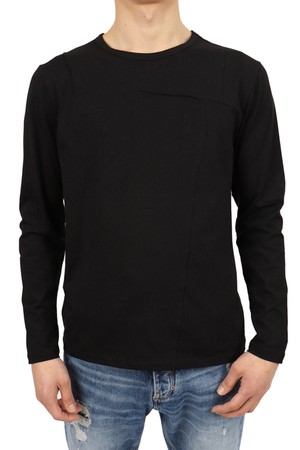 소프트터치 라운드넥 코튼 긴팔티 TEE168A