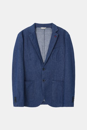 ITALY 블루 데님 블레이저 자켓 CJK109