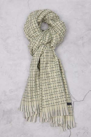 빅 격자 패턴 머플러 AMU142A